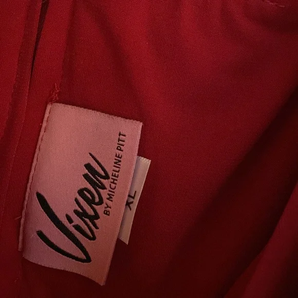 Micheline pitt Vixen Swing Dress in Red - Picture 5 of 8